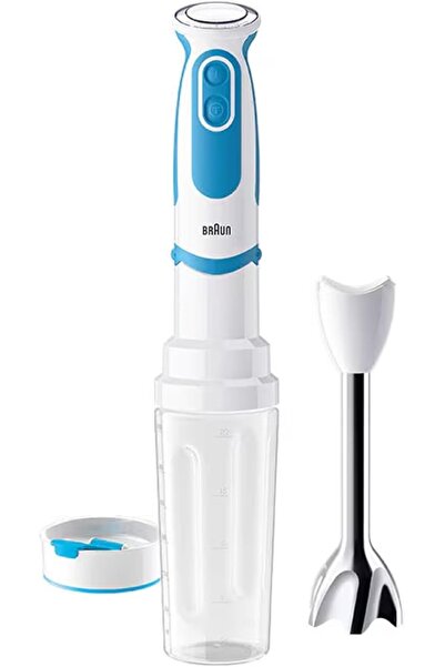 Braun Mixer vertical MQ 5251, 21 de viteze, 1000 W, Alb / Albastru