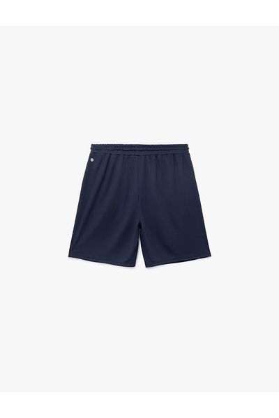 Koton Lace-Up Sports Shorts with Zipper Pocket Detail at the Waist