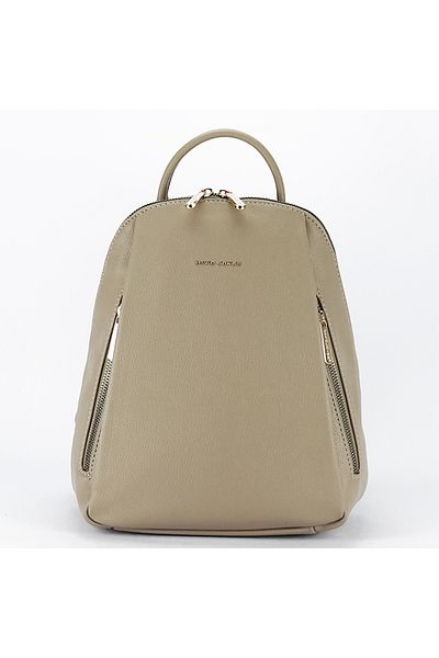 David Jones CM7112 18 beige taupe backpack