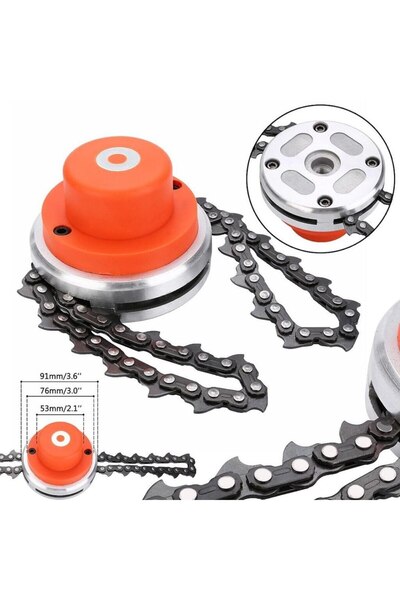 Genel Markalar Ital Zincirli Tırpan Başlığı Canavar Başlık Tırpan Ucu Başlık