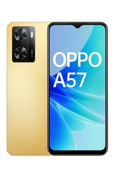 OPPO هاتف A57 دual SIM باللون الذهبي المتوهج، 6GB RAM، 128GB، 4G LTE