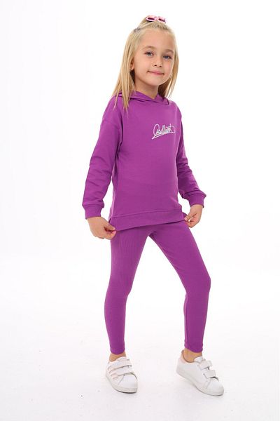 Toontoy Girl's Embroidered Tights Set