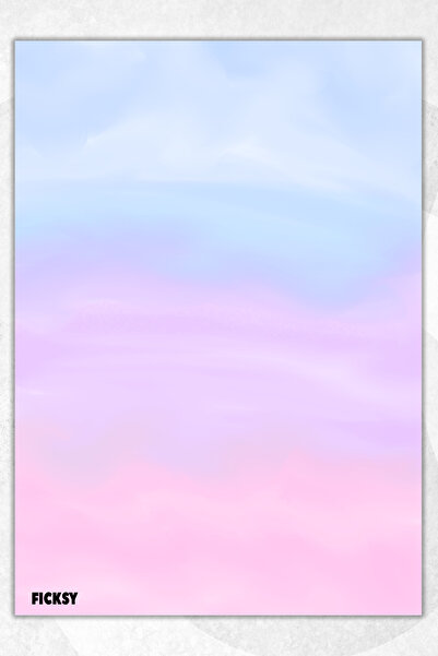 Ficksy دفتر ملاحظات A5 بدون خطوط - 50 ورقة - مذكرة - دفتر ملاحظات - ورق ملاحظات