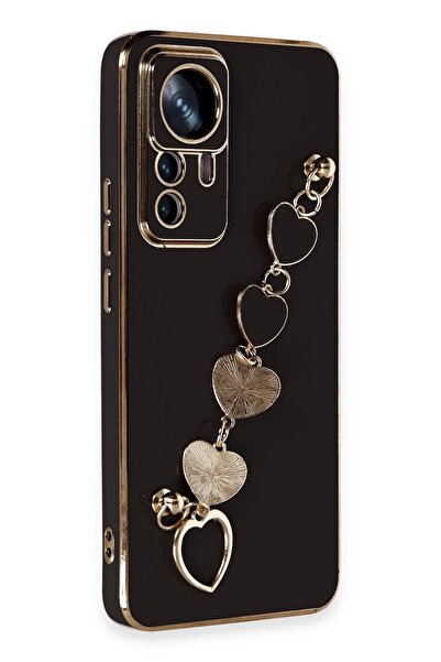 CepteToptan Myt09 Xiaomi Mi 12t Pro Case Esila Silicone - Black