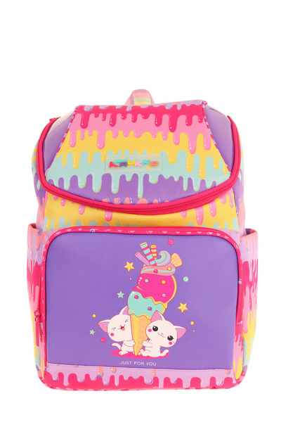 ELATAE Waterproof Fabric Girl's Multi-Eye Orthopedic Back School Bag L5247