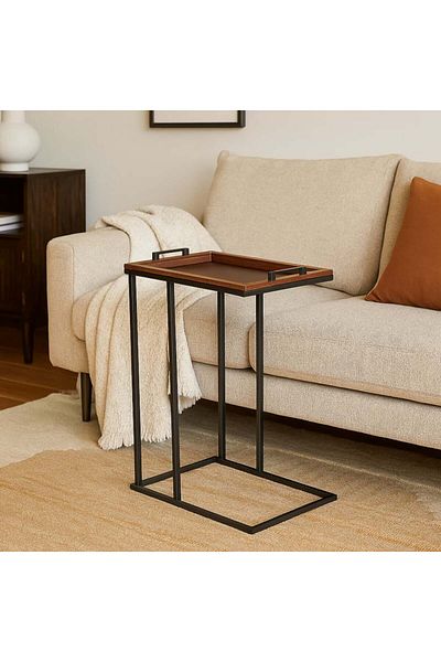 Vi Markets Service table - movable serving surface - brown color