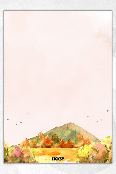 Ficksy دفتر ملاحظات A5 بدون خطوط - 50 ورقة - مذكرة - دفتر ملاحظات - ورق ملاحظات