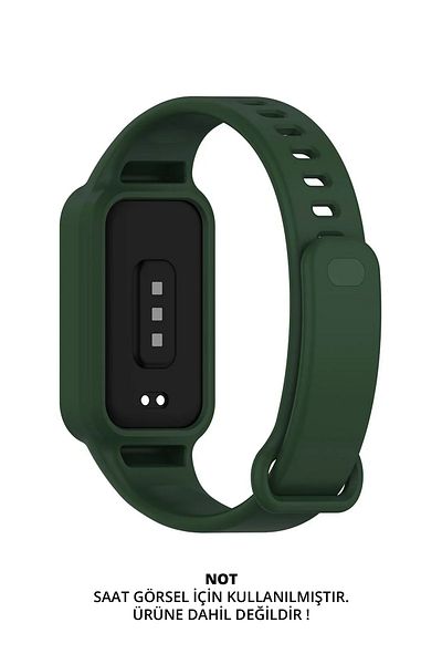 CONOCER Xiaomi Smart Band 9 Active Silicone Cord with Case Mi 9 Active High Quality Silicone Cord