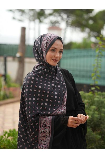 MONOOR Ethnic Pattern Soft Shawl