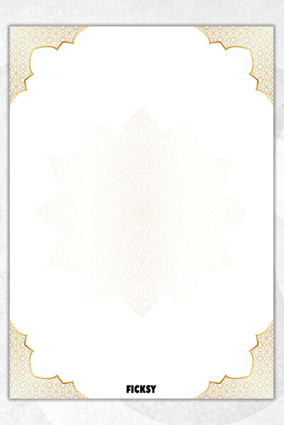 Ficksy دفتر ملاحظات A5 بدون خطوط - 50 ورقة - مذكرة - دفتر ملاحظات - ورق ملاحظات