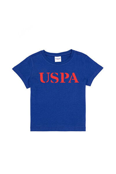 U.S. Polo Assn. T-shirt with a low neckline and logo print