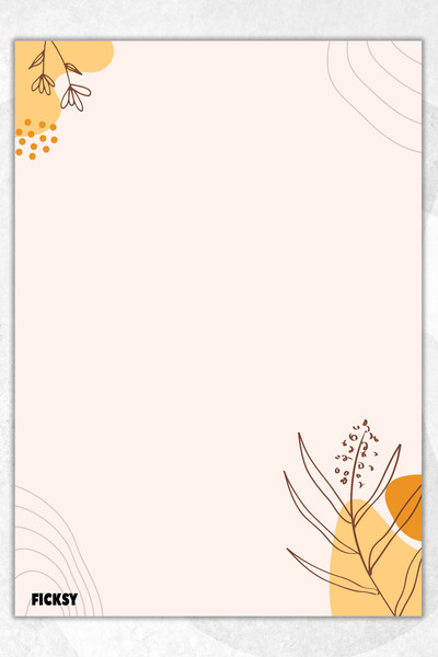 Ficksy دفتر ملاحظات A5 بدون خطوط - 50 ورقة - مذكرة - دفتر ملاحظات - ورق ملاحظات