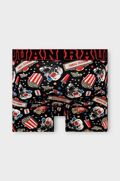 Juan Raul "Movie Night" Cinema Patterned Boxer - Db261