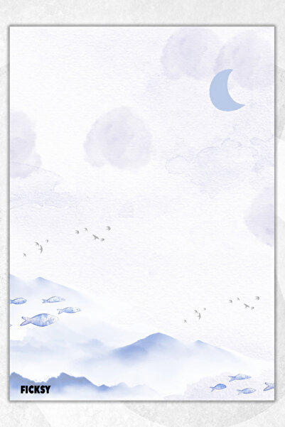 Ficksy دفتر ملاحظات A5 بدون خطوط - 50 ورقة - مذكرة - دفتر ملاحظات - ورق ملاحظات