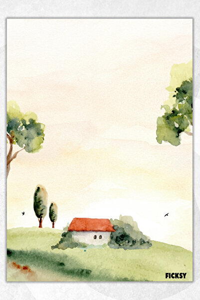 Ficksy دفتر ملاحظات A5 بدون خطوط - 50 ورقة - مذكرة - دفتر ملاحظات - ورق ملاحظات