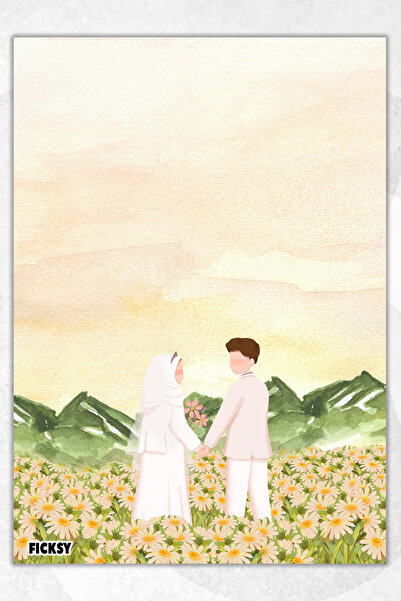 Ficksy دفتر ملاحظات A5 Love بدون خطوط - 50 ورقة - مذكرة - دفتر ملاحظات - دفتر...