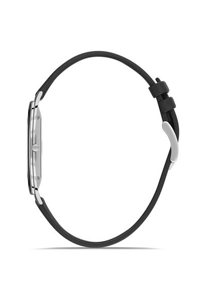 RMS Zeitmeister Rms.1.Ag1636.03 Leather Band with Sapphire Glass Steel Case 5 Atm Water Resistant Black Color E