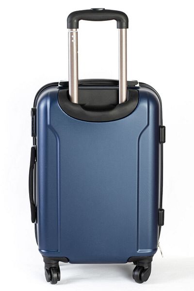E EFRALL Wizzair cabin trolley 40x30x20 ABS very resistant - navy blue E Efrall