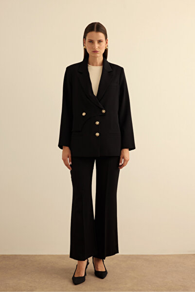 Aker İspanyol Paça Dokuma Pantolon