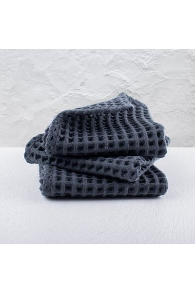 Püskül Tekstil Luxury Kitchen Towel 3 Pieces - High Quality, 100% Cotton, 30X30 Cm, Waffle Woven Washcloth Towel