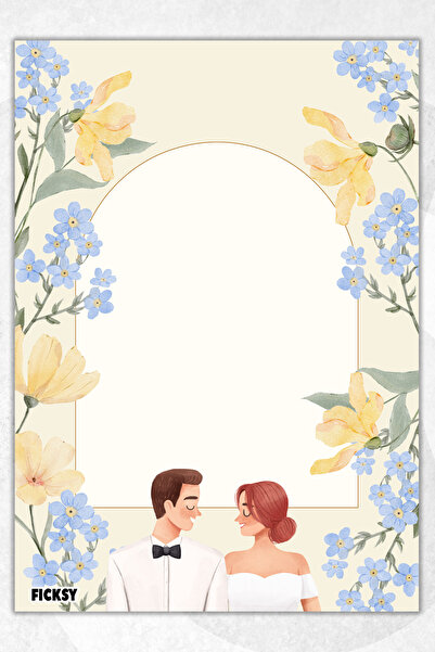 Ficksy دفتر ملاحظات A5 Love بدون خطوط - 50 ورقة - مذكرة - دفتر ملاحظات - دفتر...