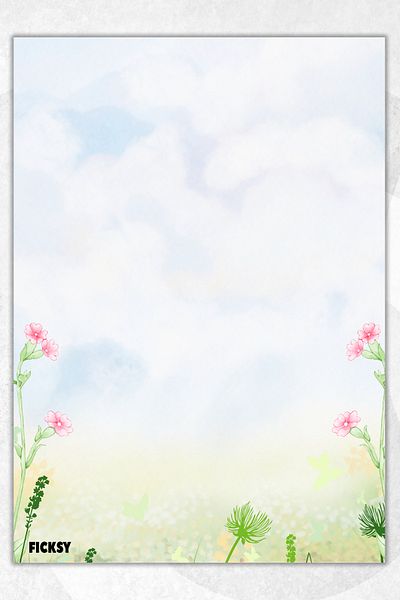 Ficksy Flower Note Paper - A5 Size - 50 Sheets - Notepad - Memopad - Memo Pad - to Do List - Notebook