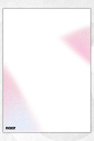 Ficksy دفتر ملاحظات A5 بدون خطوط - 50 ورقة - مذكرة - دفتر ملاحظات - ورق ملاحظات