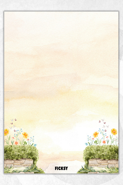 Ficksy دفتر ملاحظات A5 بدون خطوط - 50 ورقة - مذكرة - دفتر ملاحظات - ورق ملاحظات