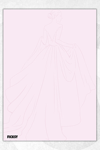 Ficksy دفتر ملاحظات A5 Fashion بدون خطوط - 50 ورقة - مذكرة - دفتر ملاحظات - د...