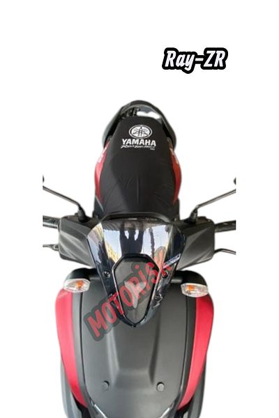 MotoRisk Yamaha Rayzr 2024-2025 Compatible Motorcycle Water Repellent Saddle Cover Black