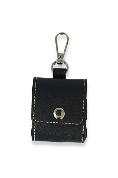 CepteToptan Myt09 AirPods 2 (2Nd Generation) Hanging Case - Navy Blue