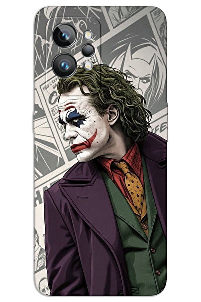 MRCİLETİSİM Realme GT 2 Pro Kılıf HD Desen Baskılı Arka Kapak - Joker