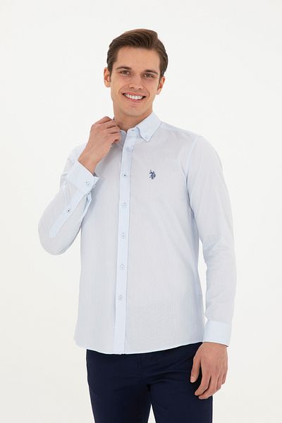 U.S. Polo Assn. Slim fit shirt with button-down collar