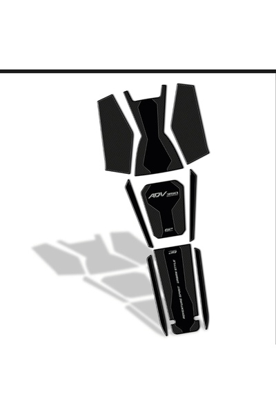 MOTORİDERS Honda Adv 350 Carbon Tank Pad Seti Gp Kompozit