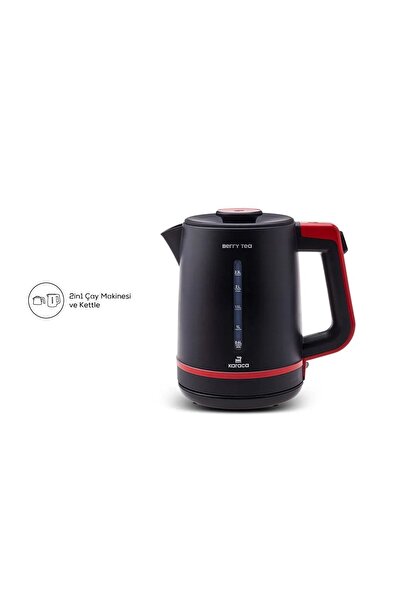 Karaca Berry Tea Xl 2in1 Çelik Demlikli Çay Makinesi Ve Kettle Cranberry