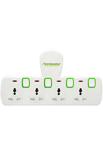 Terminatör Terminator 4 Way Universal T-Socket Multi Adaptor