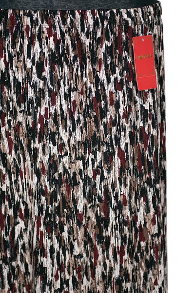 HESNA Women's Betül 8 Piece Elastic Unlined Black Skirt Pattern 53