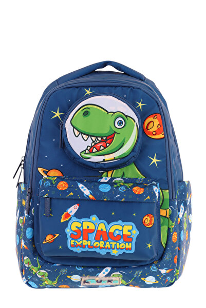 ELATAE Waterproof Fabric Boy's Multi-Eye Orthopedic Backpack School Bag L5252