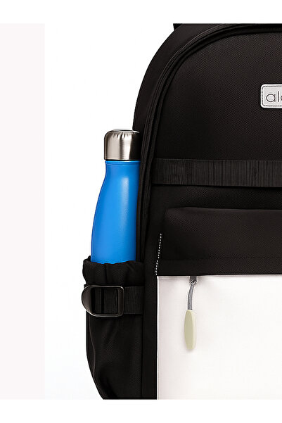 Alone Black Unisex Laptop Backpack – for School, Travel, Sightseeing and Daily Use