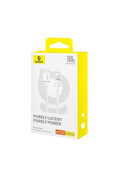 Baseus USB Type-C Cable, Super Fast Charging 100W, 1m, A71, Nylon,