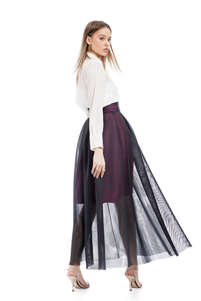 RVL Elegant gray skirt