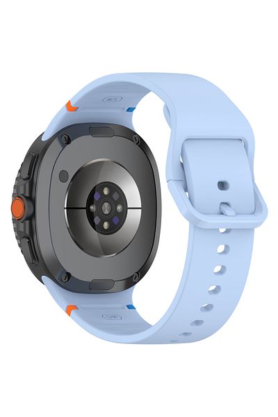 redmud teknoloji Soft Anti-Sweat Silicone Band Sports Strap Compatible with Samsung Galaxy Watch 8 Classic (40Mm/44Mm)