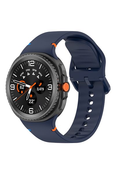 redmud teknoloji Soft Anti-Sweat Silicone Band Sports Strap Compatible with Samsung Galaxy Watch 8 Classic (40Mm/44Mm)