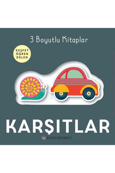 Remzi Kitabevi Karşıtlar-3 Boyutlu Kitaplar