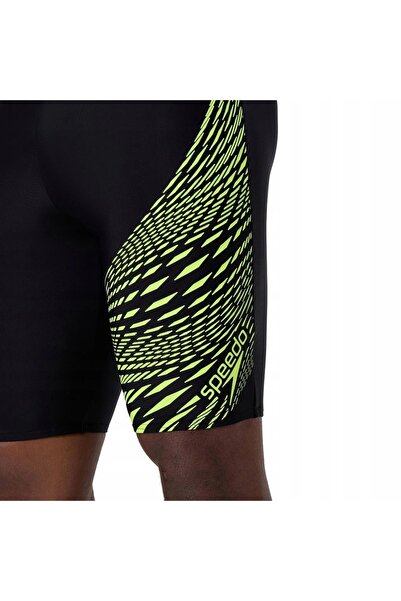 SPEEDO Medley Logo Jam-Mer Men's Swimwear Shorts Black-Green