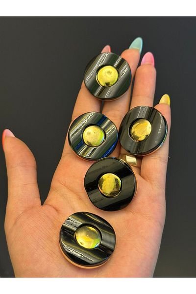 Gönülden Tasarım 5 Pcs 3 cm Button Set