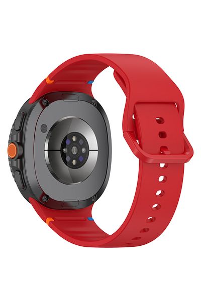 redmud teknoloji Soft Anti-Sweat Silicone Band Sports Strap Compatible with Samsung Galaxy Watch 8 Classic (40Mm/44Mm)
