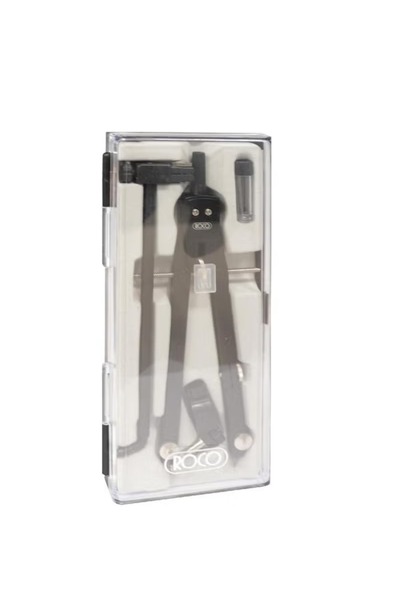 Roco Mathematical Instruments Geometry Box – Complete Geometry Set for Students