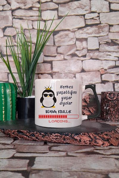 qoeuyl boutique Everyone Lives Their Age Diaries Printed Funny Gift Colorful Cup-Mug with Handle