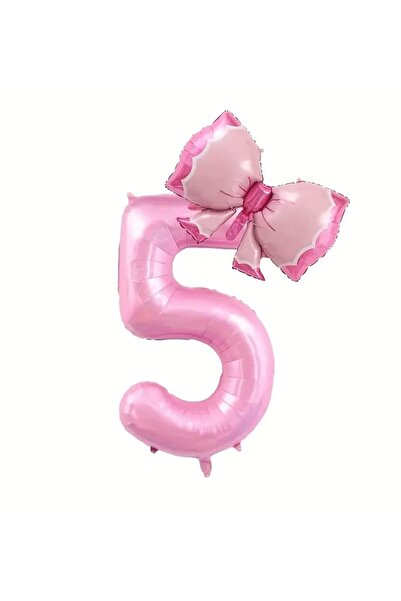 ALYA ПАРТІ 5 років Цифровий фольгований балон з стрічкою Фольгований балон На...